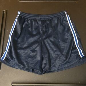 Women's Navy Blue Athletic Shorts